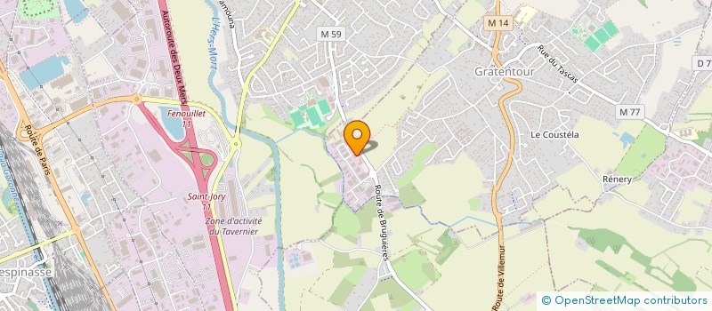 localisation de l'entreprise METHODE FACON STRUCTURE & INGENIERIE  GRATENTOUR