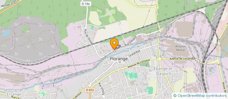 localisation de l'entreprise METHODES CONCEPT MAITENANCE FORMATION à FLORANGE