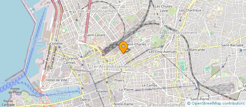 localisation de l'entreprise METHODIC CORP.  MARSEILLE