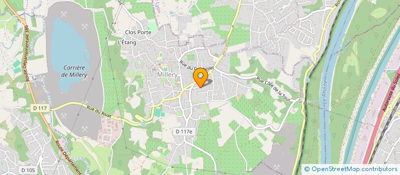 localisation de l'entreprise METHODIUS  MILLERY