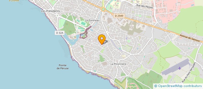 localisation de l'entreprise METHODOLOGIE CONTRE L ALCOLISME CONCEPT INFORMATIQUE PREVOYANCE à LES SABLES D'OLONNE