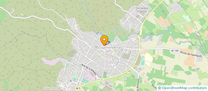 localisation de l'entreprise METHODOLOGIE POUR APPRENDRE A REUSSIR (G.R.E.N.E. ) à COURNONTERRAL