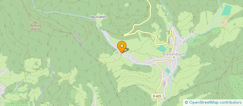 localisation de l'entreprise METHODOLOGIES ET PEDAGOGIES  BREITENBACH