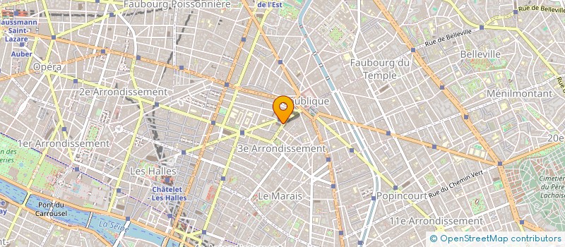 localisation de l'entreprise METHODOS APPLICATIONS à PARIS