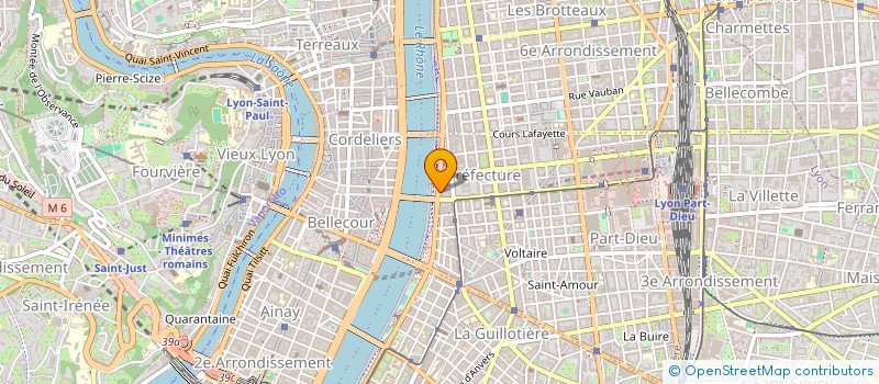 localisation de l'entreprise METI-CITE à LYON
