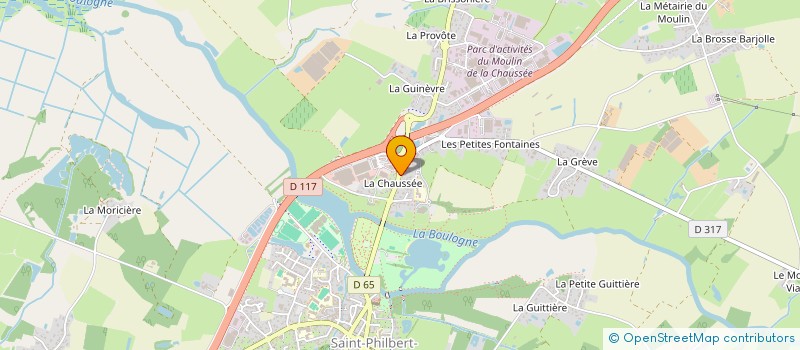 localisation de l'entreprise METIER INTERIM ET CDI SAINT PHILBERT DE GRANDLIEU  SAINT-PHILBERT-DE-GRAND-LIEU