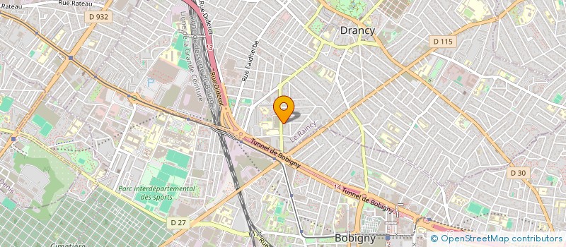 localisation de l'entreprise METIERS D'ART à DRANCY
