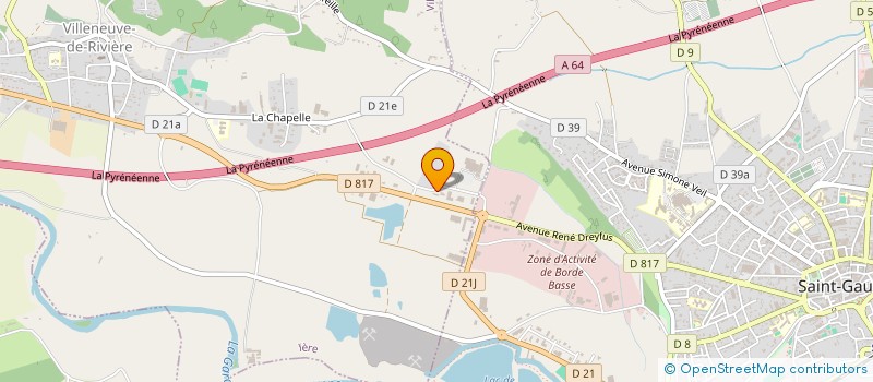 localisation de l'entreprise METIERSCOMM  TOULOUSE