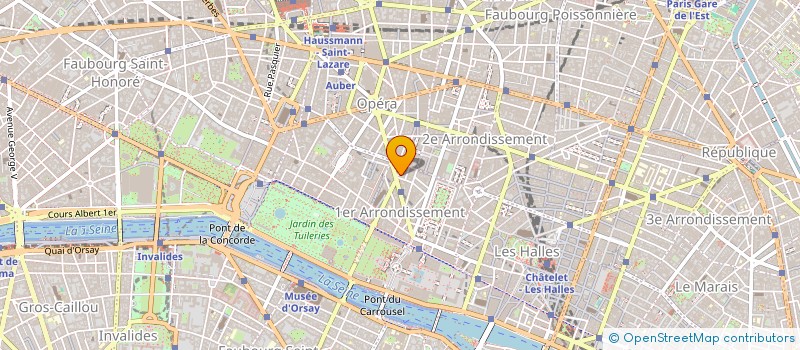 localisation de l'entreprise METIS à PARIS