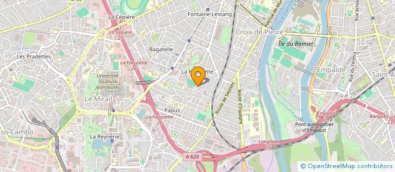 localisation de l'entreprise METIS à TOULOUSE