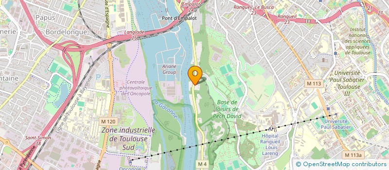 localisation de l'entreprise METIS  LAMENTIN