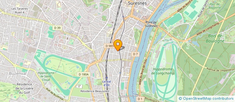 localisation de l'entreprise METIS CONSEIL à SURESNES