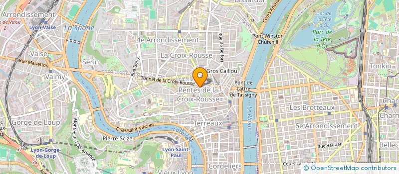 localisation de l'entreprise METIS (PAS) SAGES à LYON