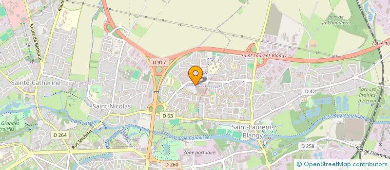localisation de l'entreprise METIS SECURITE à SAINT-NICOLAS