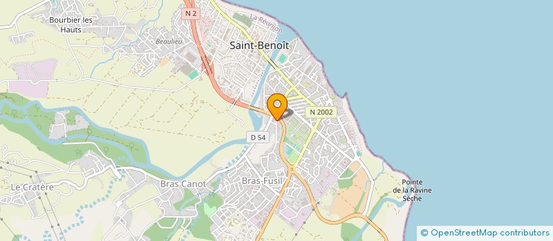 localisation de l'entreprise METISS' à SAINT-BENOIT