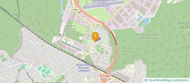 localisation de l'entreprise METISS'AGE EMERAINVILLE à EMERAINVILLE