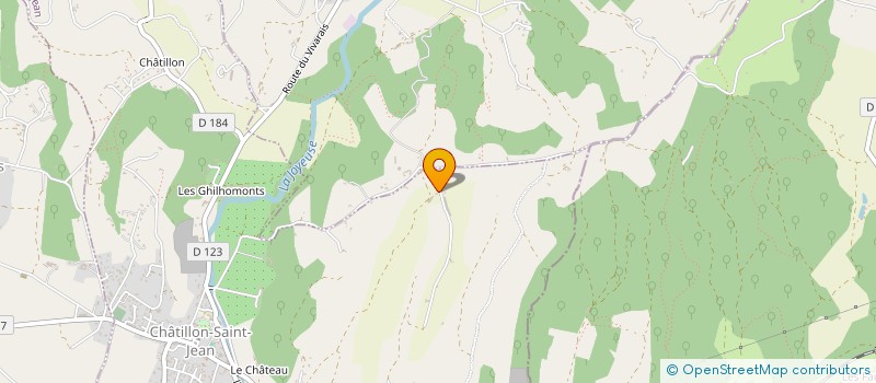 localisation de l'entreprise METISS & ASSOCIES  CHATILLON-SAINT-JEAN