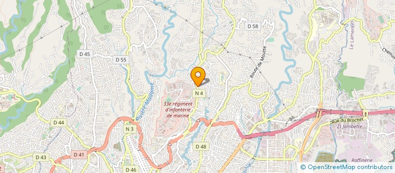 localisation de l'entreprise METISS PASTRY  FORT-DE-FRANCE