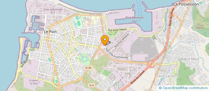 localisation de l'entreprise METISS' PIZZA à LE PORT