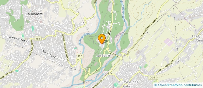 localisation de l'entreprise METISS'PIZZA  ENTRE-DEUX