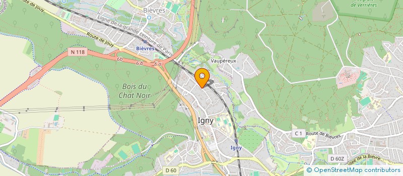 localisation de l'entreprise METISSAGES DES STYLES  IGNY