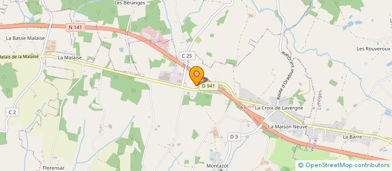 localisation de l'entreprise METISSANDRE à SAINT-VICTURNIEN