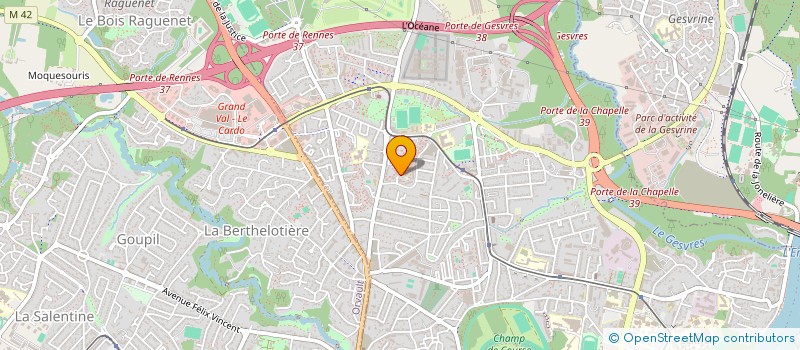 localisation de l'entreprise METISSE A NANTES à NANTES