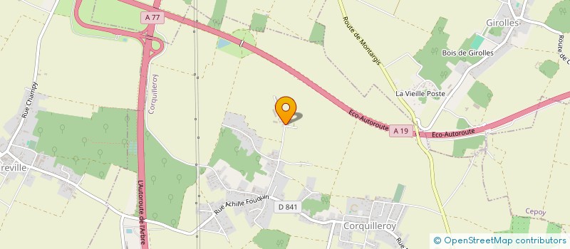 localisation de l'entreprise METISSE EVENTS  CORQUILLEROY