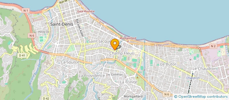 localisation de l'entreprise METISSE LAKOUR à SAINT-DENIS
