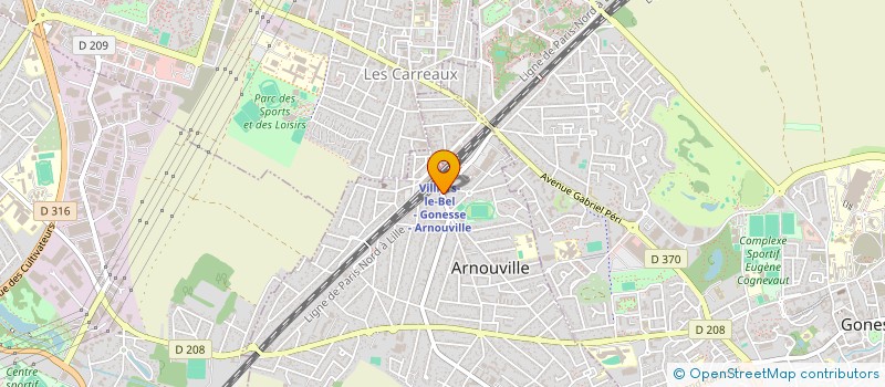 localisation de l'entreprise METISSE Z'ANTILLES  ARNOUVILLE