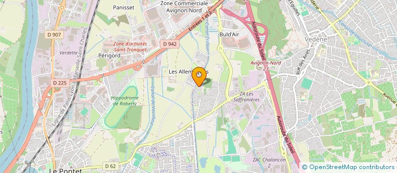 localisation de l'entreprise METITAMA  VEDENE