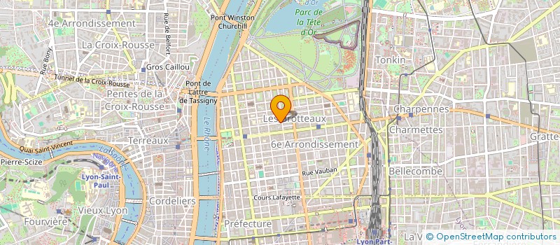 localisation de l'entreprise METMDUT  LYON