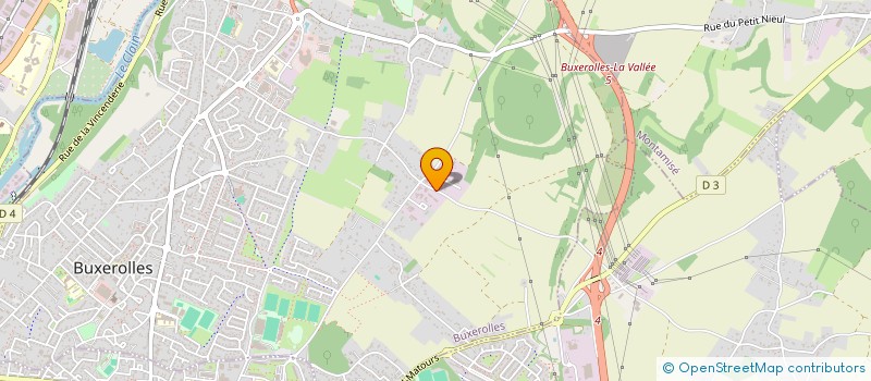 localisation de l'entreprise METOIS HOLDING  BUXEROLLES