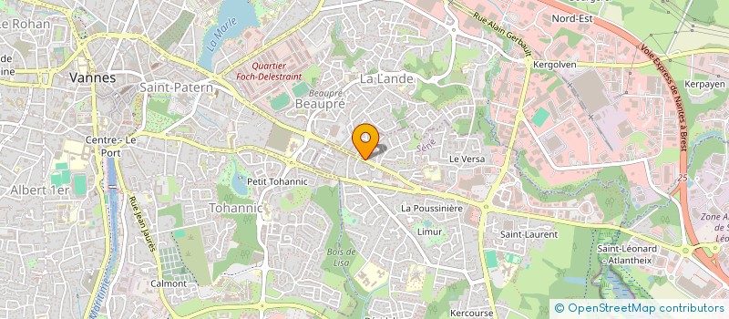 localisation de l'entreprise METOR  SENE