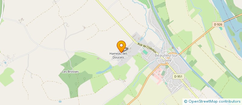 localisation de l'entreprise METR N'HOME à BEAULIEU SUR LOIRE