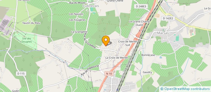 localisation de l'entreprise METRAFOODS  SAINT-MARIENS