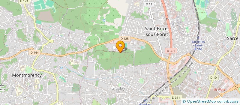 localisation de l'entreprise METRAL NINATH  GROSLAY