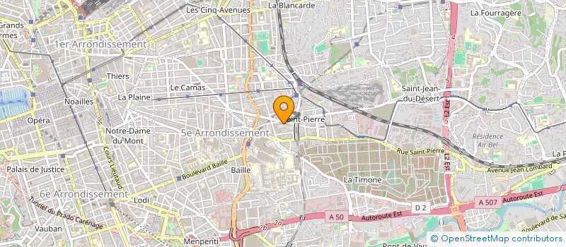 localisation de l'entreprise METRAMBERT  MARSEILLE