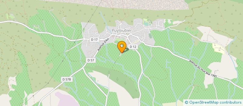 localisation de l'entreprise METRAS  PUYLOUBIER