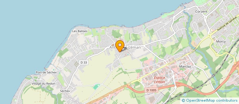 localisation de l'entreprise METRAZ à ANTHY-SUR-LEMAN
