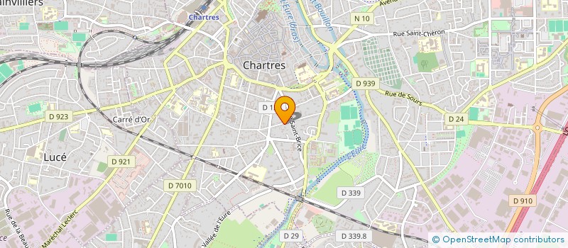 localisation de l'entreprise METRE 28 à CHARTRES