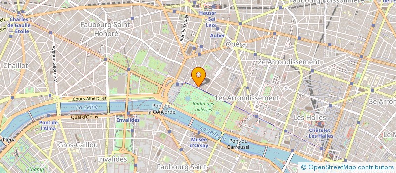 localisation de l'entreprise METREAU JACQUELINE CORNU MARIE à PARIS