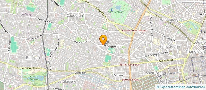 localisation de l'entreprise METRES CARRES  BORDEAUX