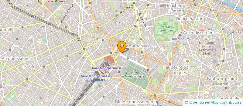 localisation de l'entreprise METRIQUE CONSULTING  PARIS