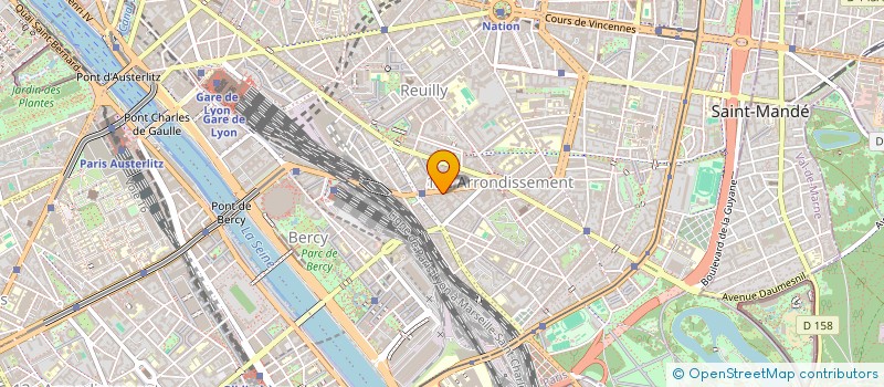 localisation de l'entreprise METRO BADMINTON PARIS  PARIS