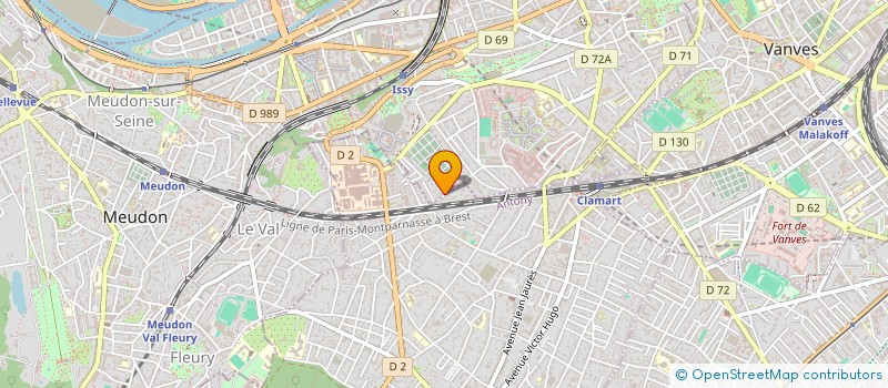 localisation de l'entreprise METRO DOM REGIE EURL à ISSY-LES-MOULINEAUX