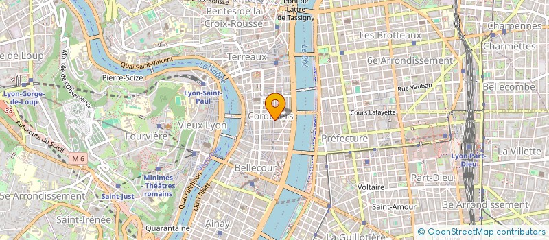 localisation de l'entreprise METRO FOOD à LYON