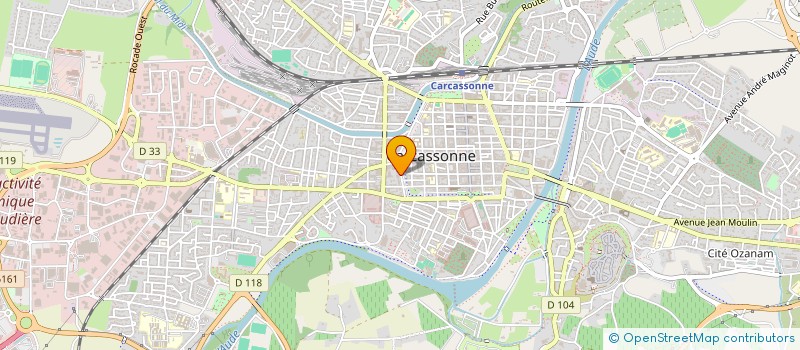 localisation de l'entreprise METRO PRODUCTIONS  CARCASSONNE