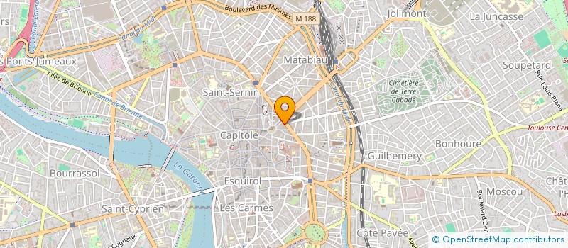 localisation de l'entreprise METRO WILSON à TOULOUSE