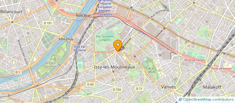 localisation de l'entreprise METROBUS ILE DE FRANCE à BOULOGNE-BILLANCOURT